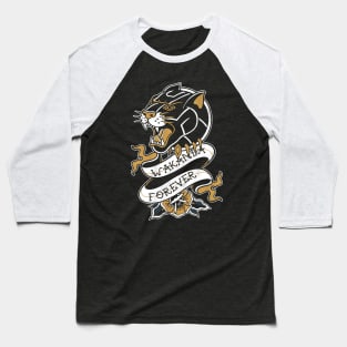 Wakanda Forever - Tattoo Design Baseball T-Shirt